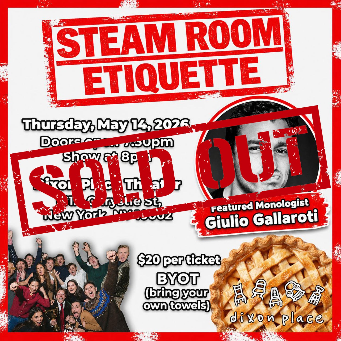 135/135 SOLD OUT! SRE Live: May 14, 2026