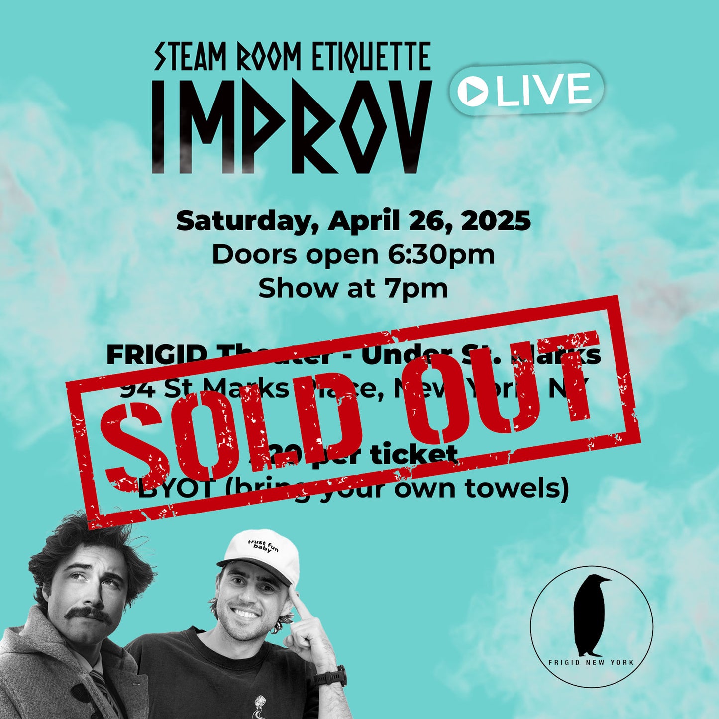 SOLD OUT! SRE Live: April 26, 2025